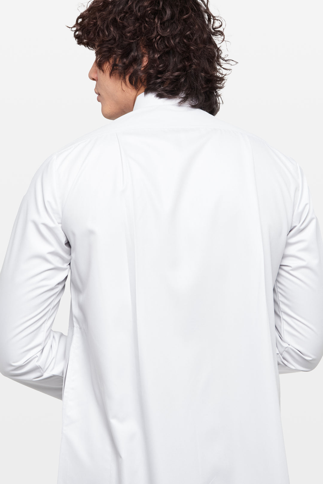 Wind Grey Kuwaiti Collar Thobe - CAVE
