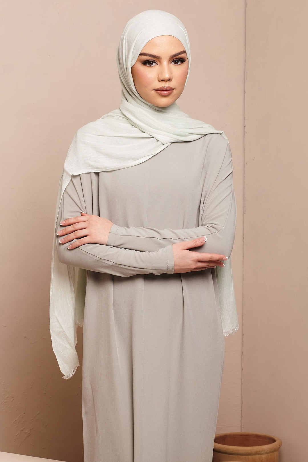 Modal Linzing Bit Of Blue Lenzing Modal Hijab – CAVE