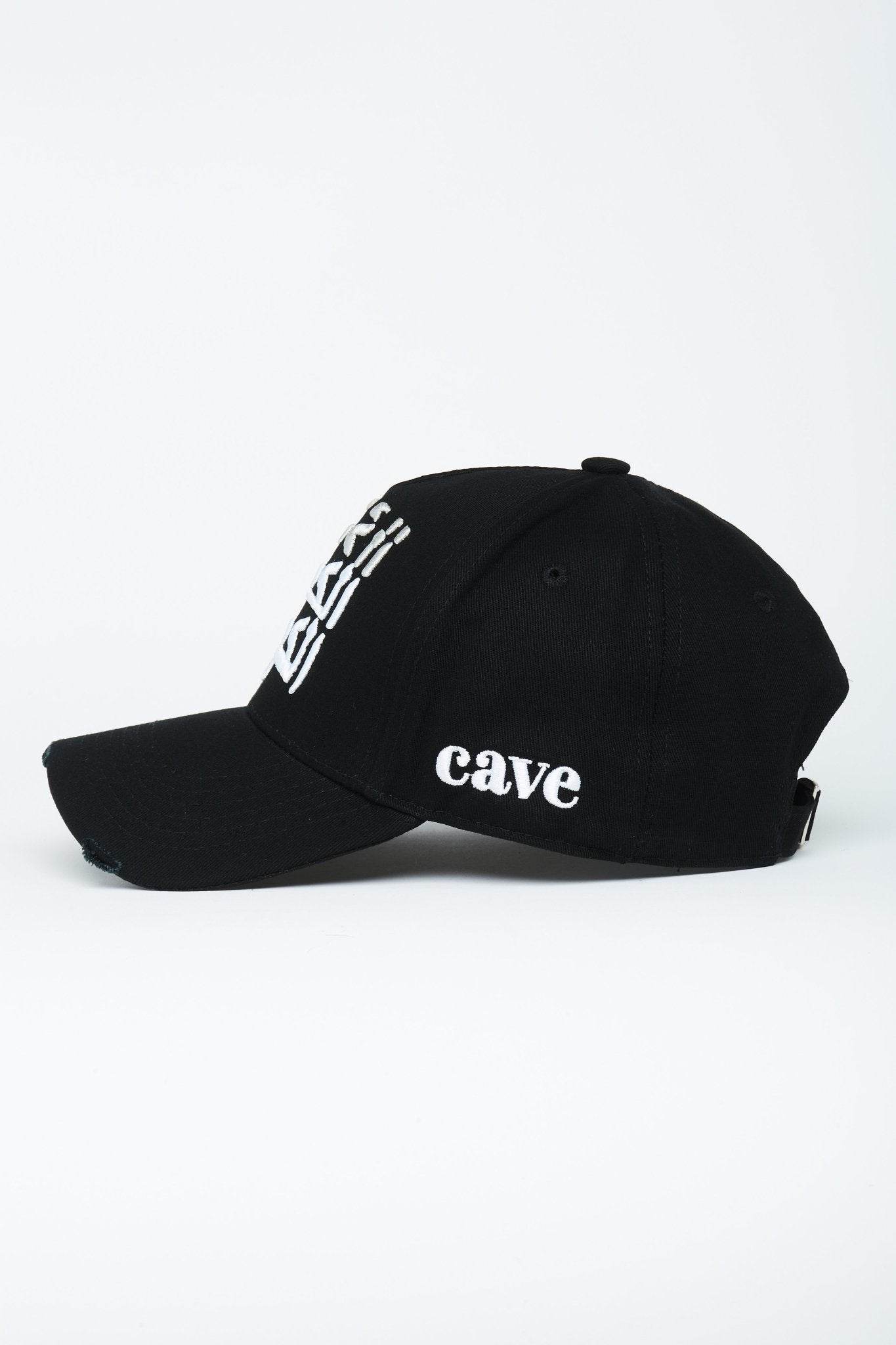 Black Cave Faded Arabic Cap - CAVE