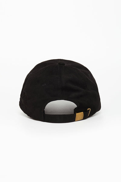 Black Suede Arabic Cap - CAVE