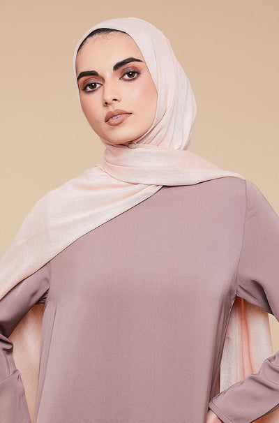 Blush Pink Lenzing Modal Hijab - CAVE