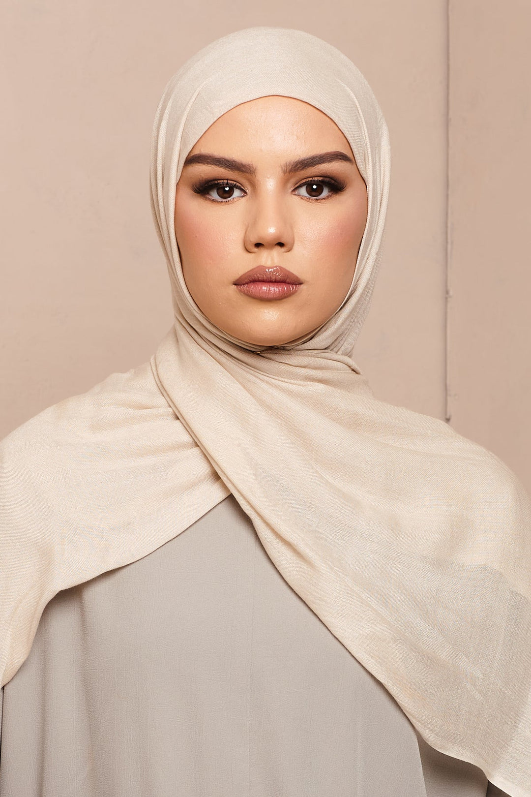 Bandana Foulard Cofano Sottomano Hijab XL BONE – Donna, Nuovo Senza Etichette - Foto 2