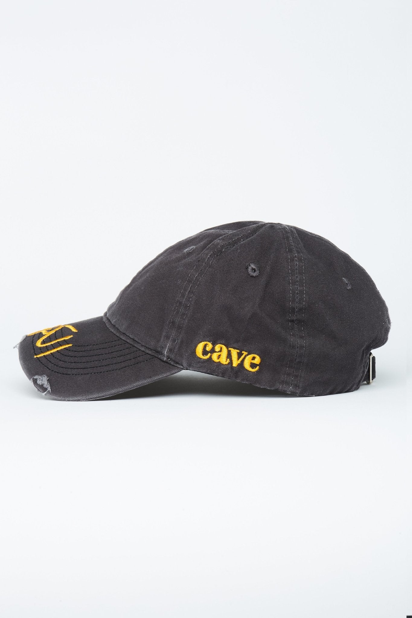 Charcoal Acid Wash Cave Arabic Cap - CAVE