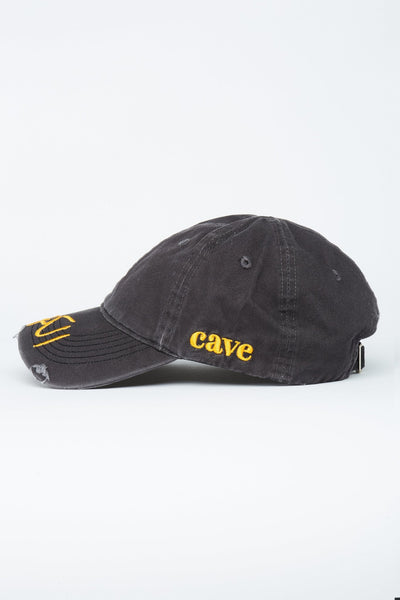 Charcoal Acid Wash Cave Arabic Cap - CAVE