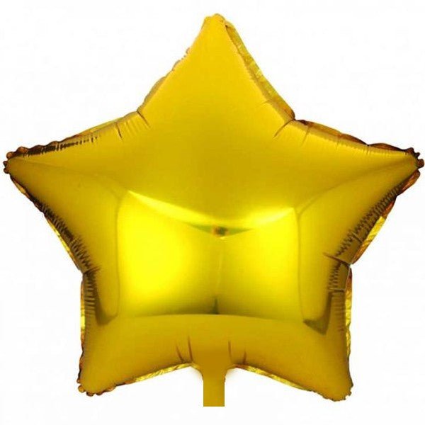 Gold Star Eid Foil Balloon (Pack Of 2) - CAVE