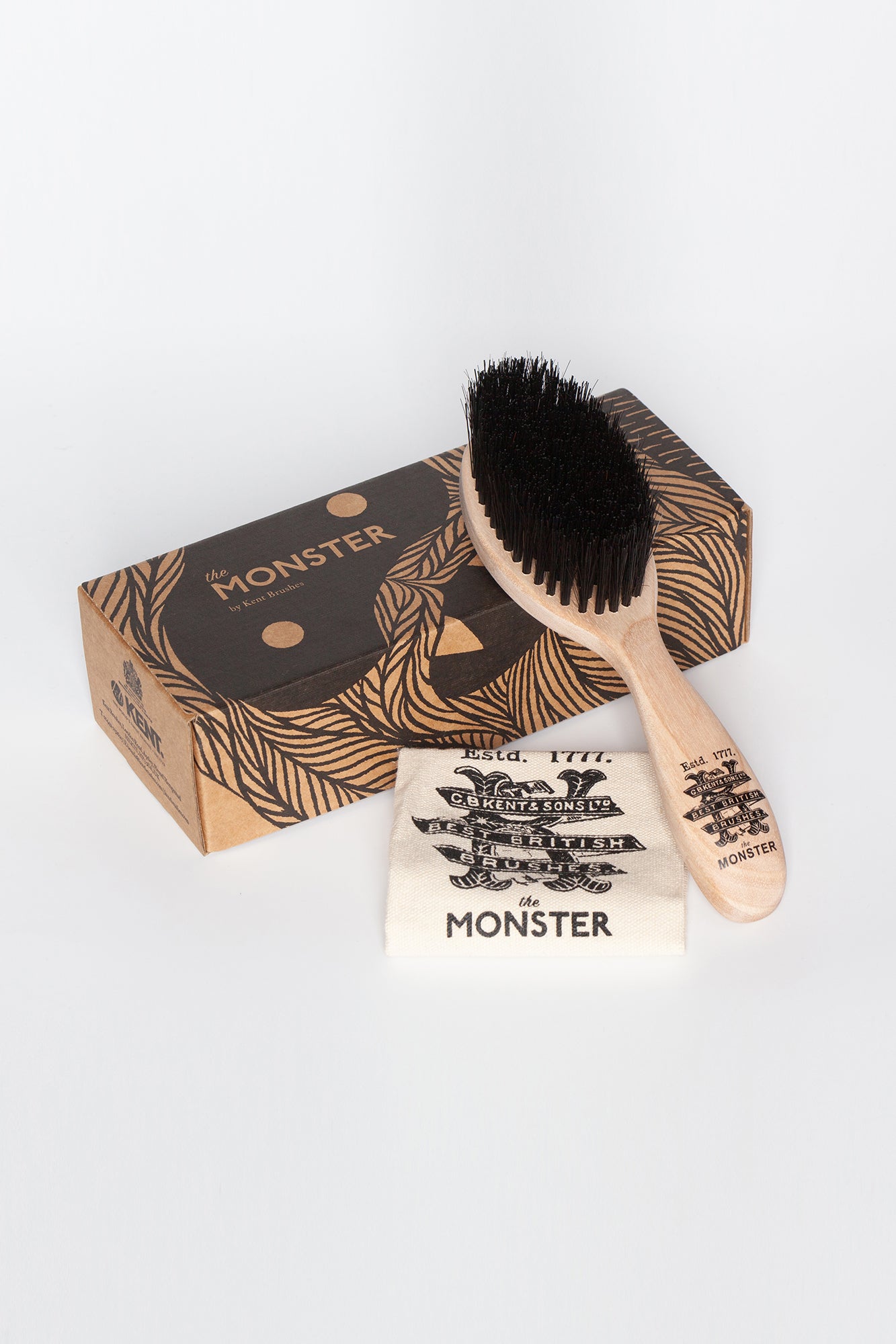 Kent Handmade Monster Beard Hair Brush - CAVE