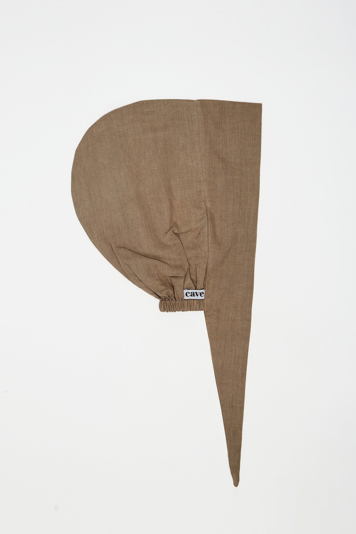 Pecan Brown Cotton Hijab Cap - CAVE