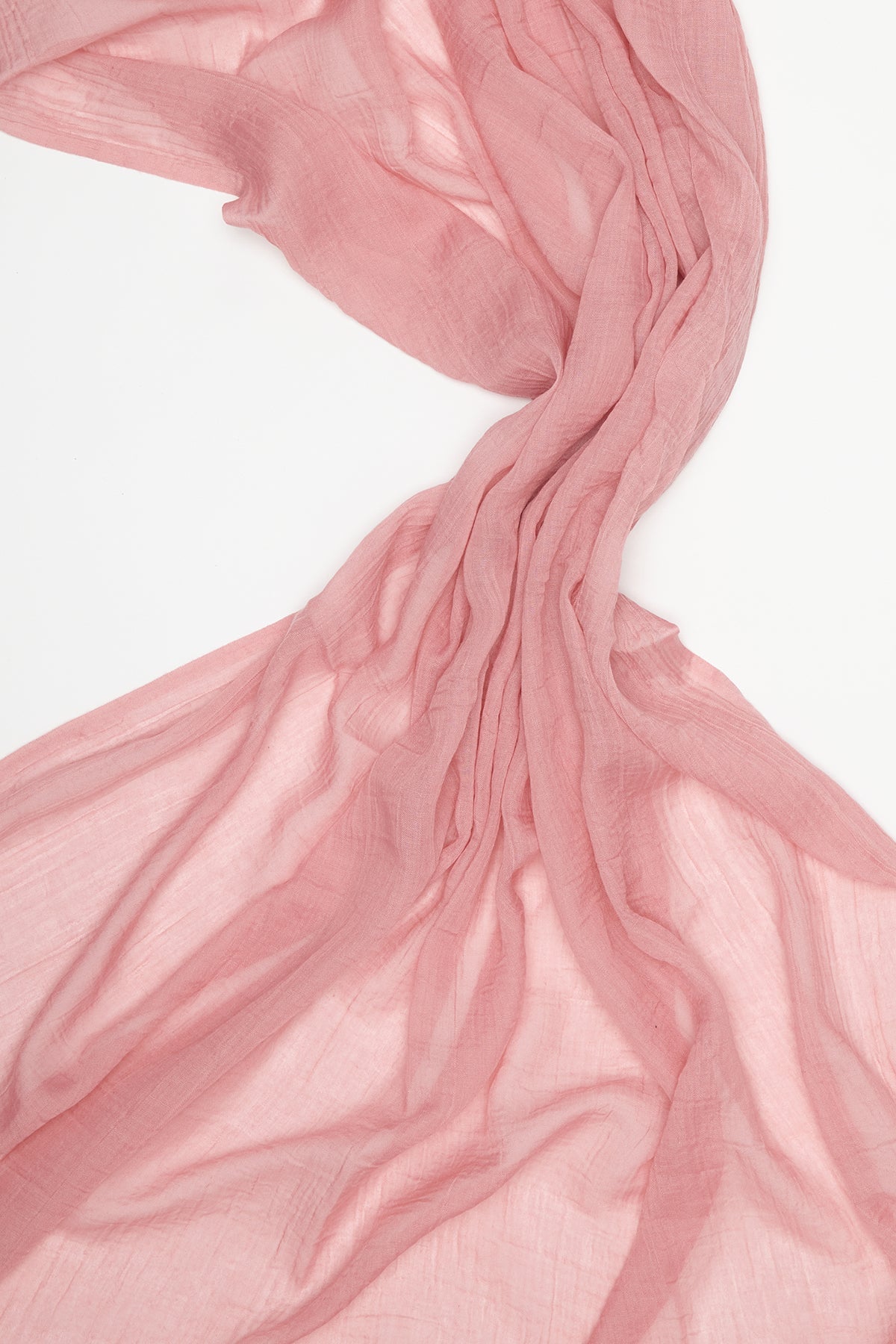 Pink Cotton & Silk Hijab - CAVE