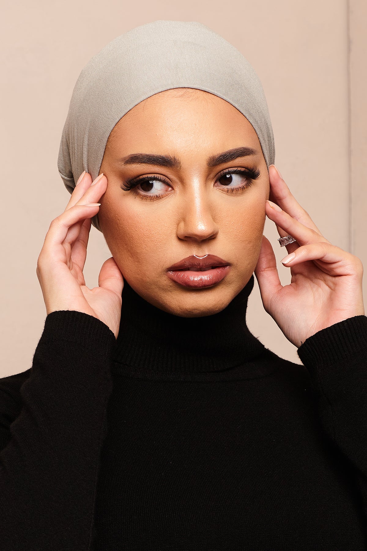 Rock Oak Bamboo Jersey Hijab Cap - CAVE