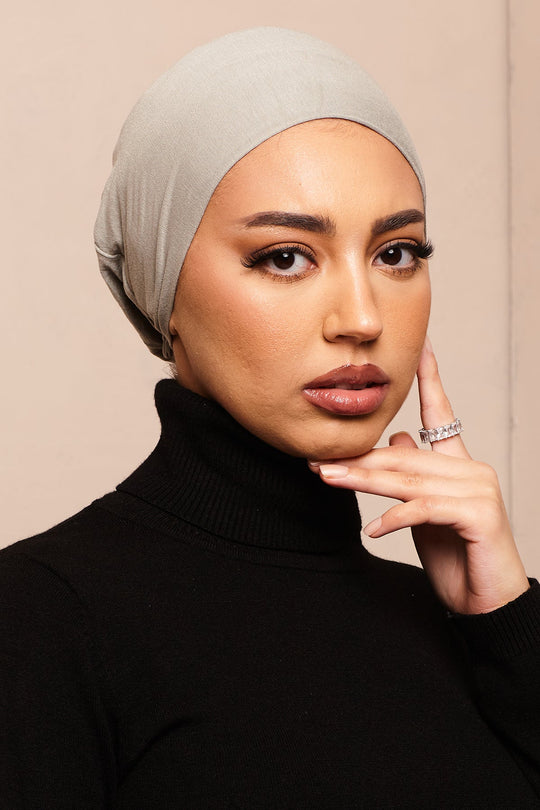 Rock Oak Bamboo Jersey Hijab Cap - CAVE