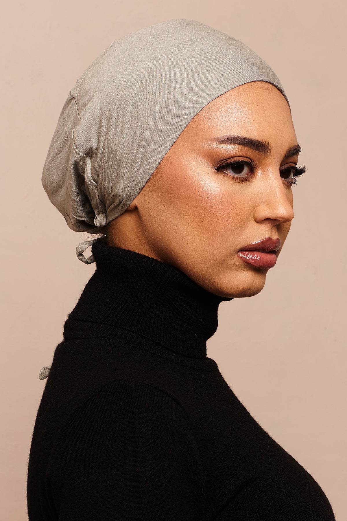 Rock Oak Bamboo Jersey Hijab Cap - CAVE