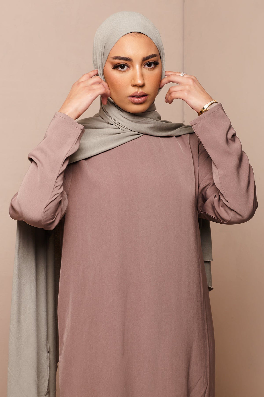 Rock Oak Bamboo Jersey Hijab - CAVE
