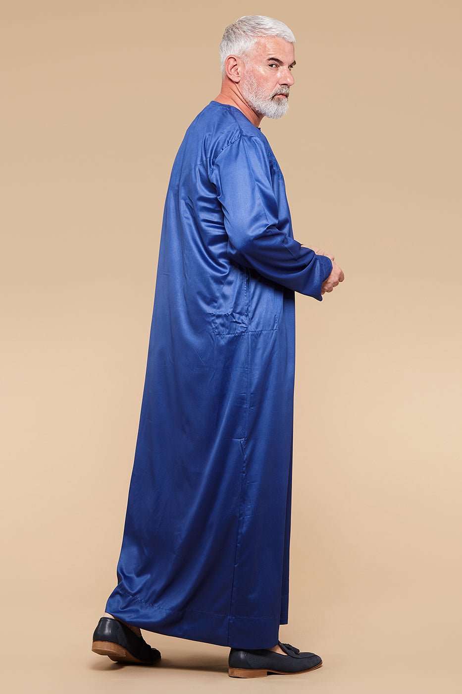 Royal Blue Omani Thobe - CAVE