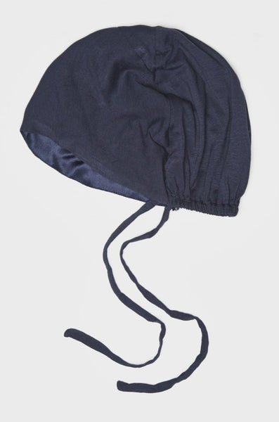 Casquette Hijab en Coton Noir