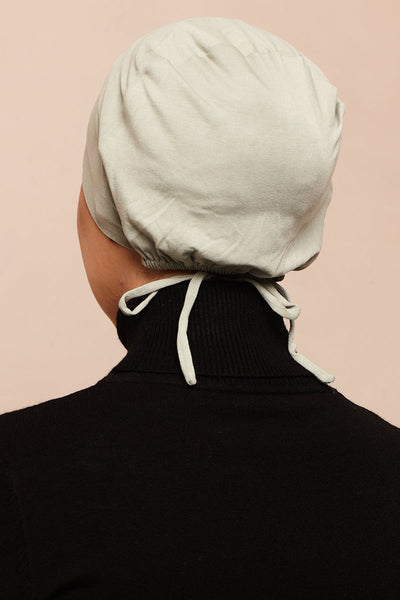 Shadow Khaki Bamboo Jersey Hijab Cap - CAVE