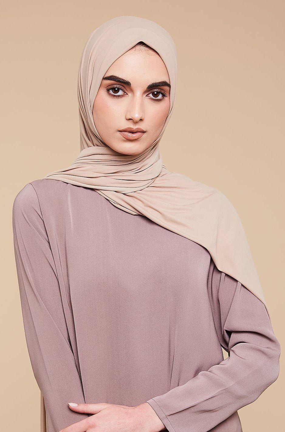 Stone Soft Jersey Hijab - CAVE