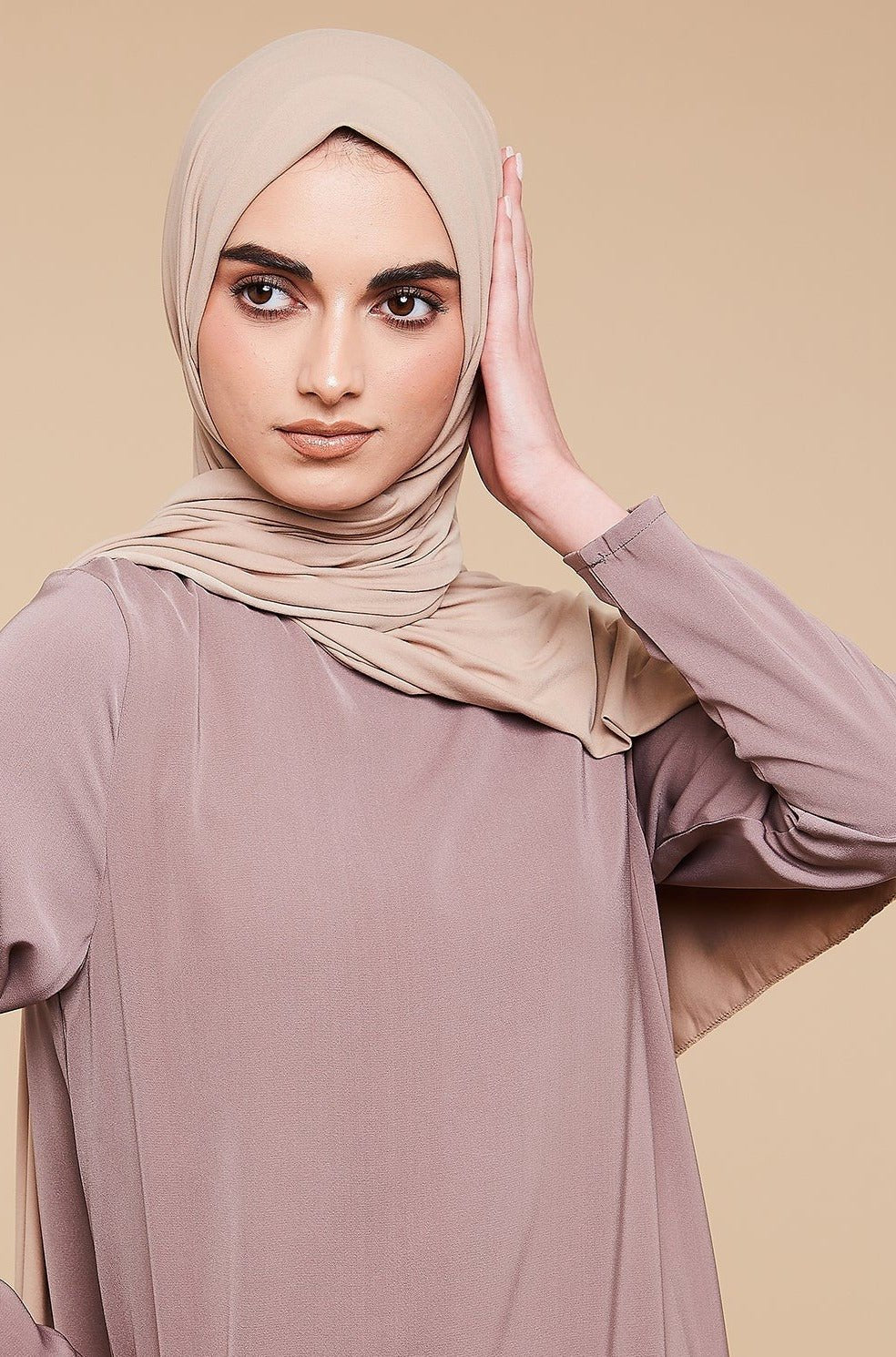 Stone Soft Jersey Hijab - CAVE