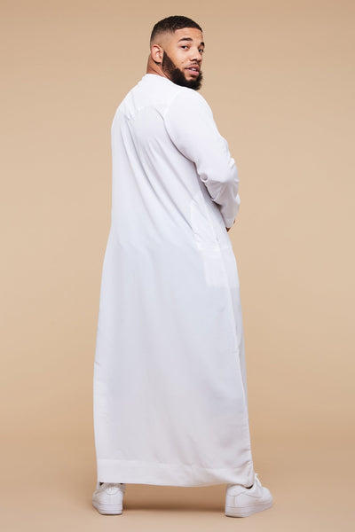 White Classic Omani Thobe - CAVE
